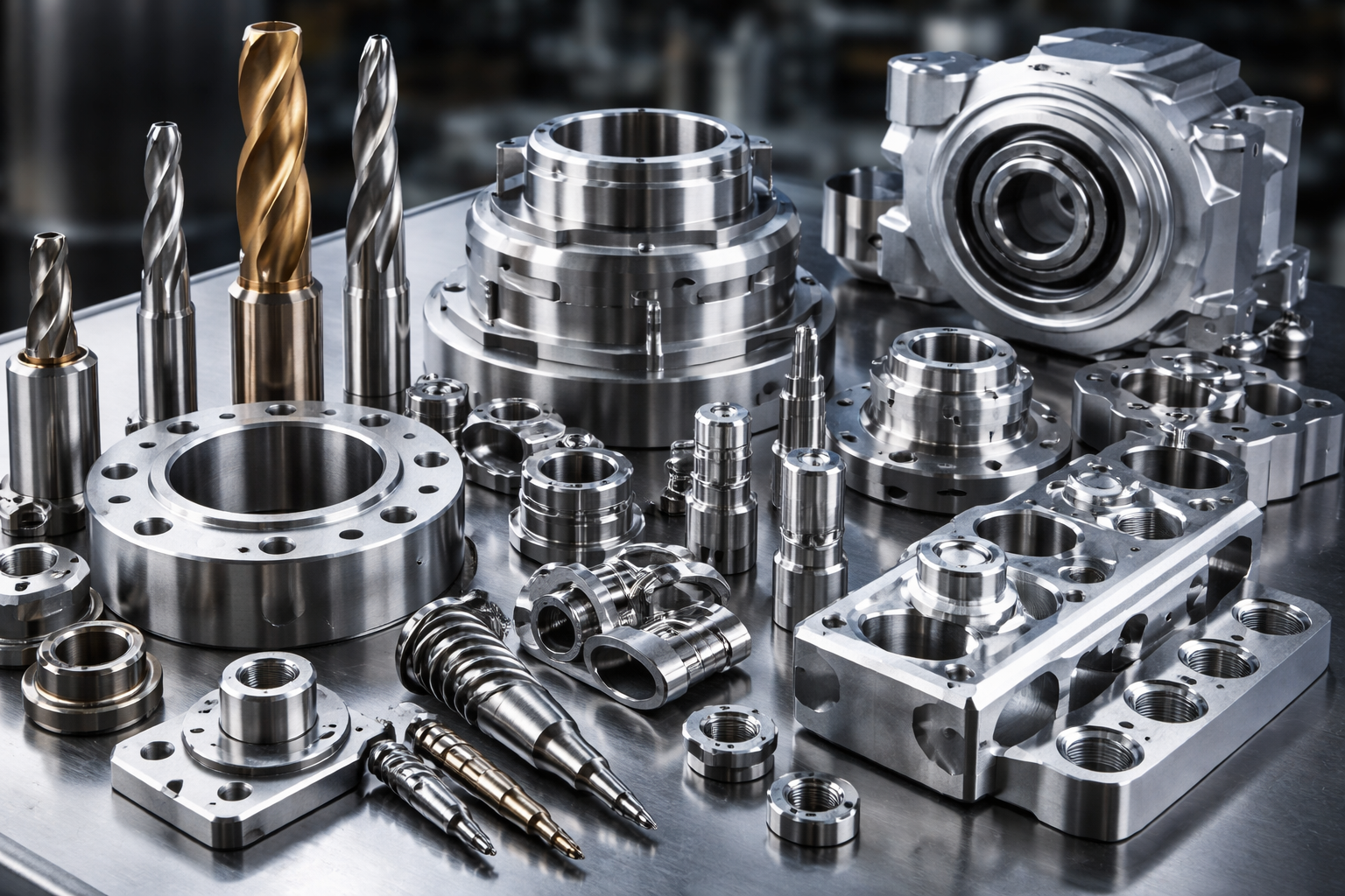 Precision CNC Drilling Components