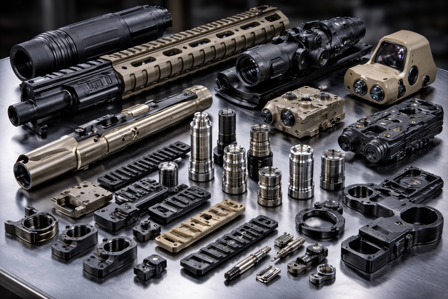 Precision CNC Military Components