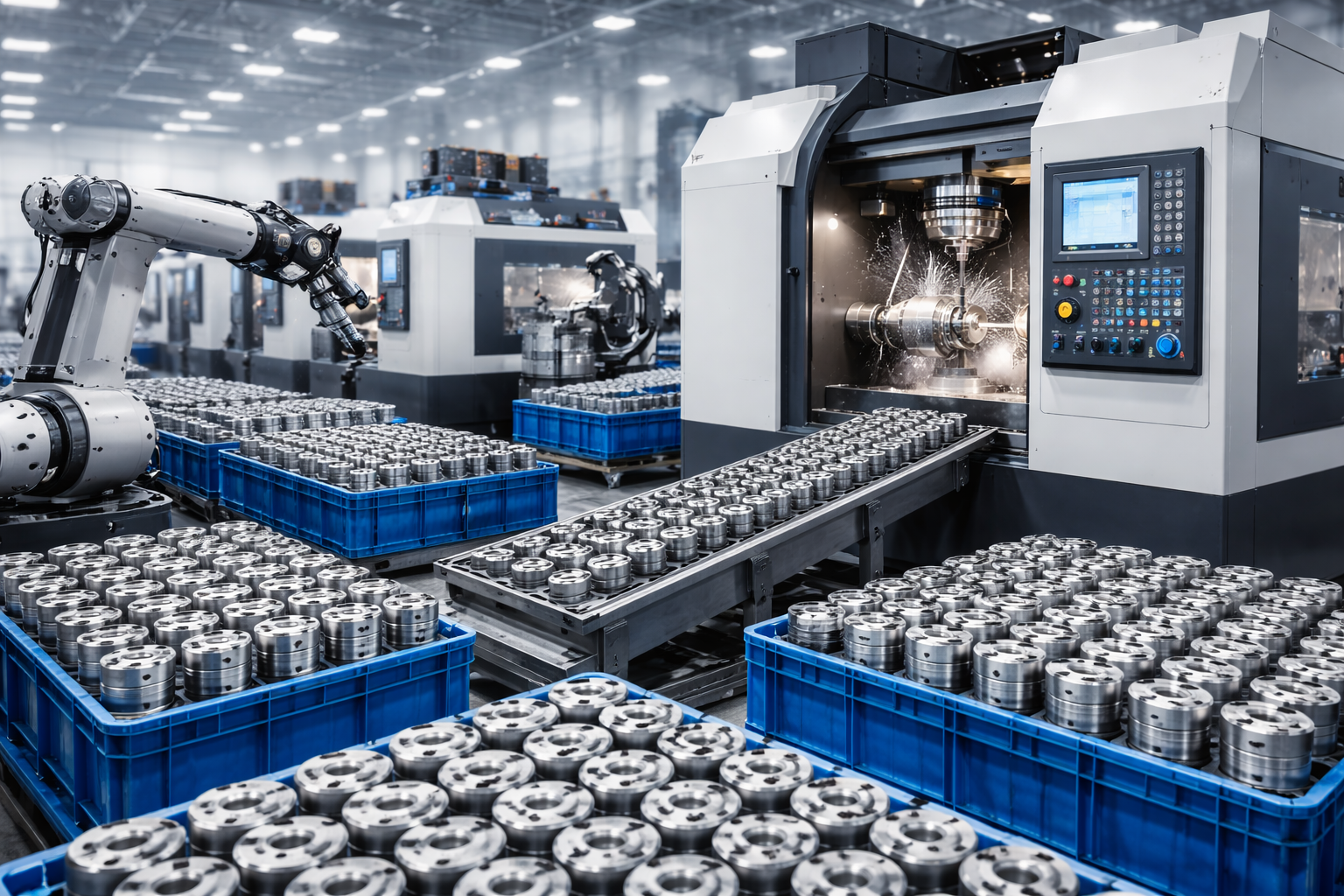 High-Volume CNC Machining